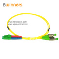 Cable de conexión de fibra óptica SC / UPC LC / UPC SM DX